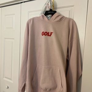 Golf wang pink igor tour hoodie size XL
